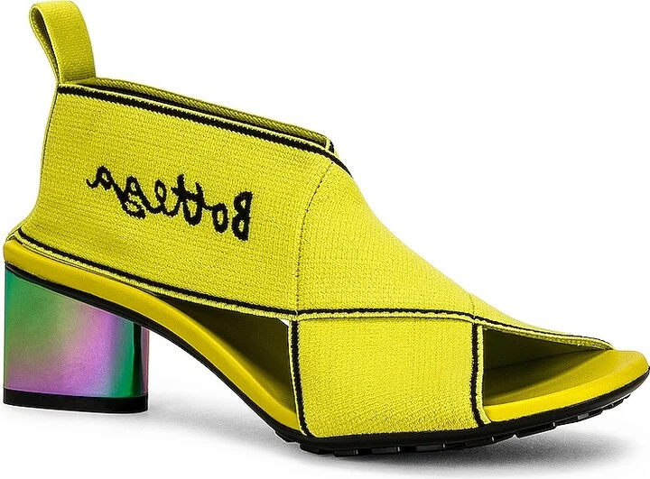Bottega Veneta Flex Elastic Sandals in Yellow - Image 2
