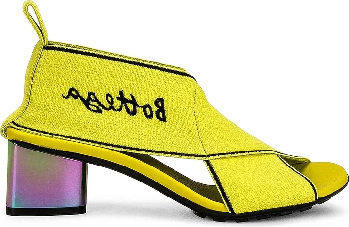 Bottega Veneta Flex Elastic Sandals in Yellow