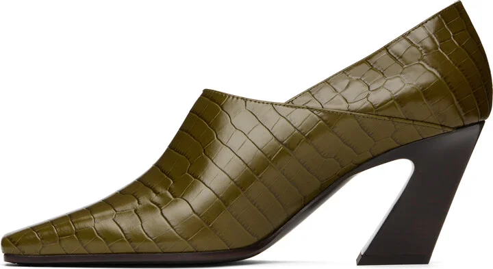 Bottega Veneta Green Lewis Heels - Image 3