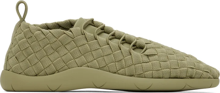 Bottega Veneta Green Plat Sneakers