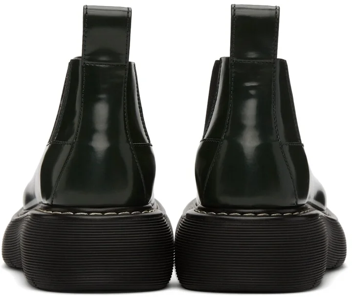 Bottega Veneta Green Swell Chelsea Boots - Image 4