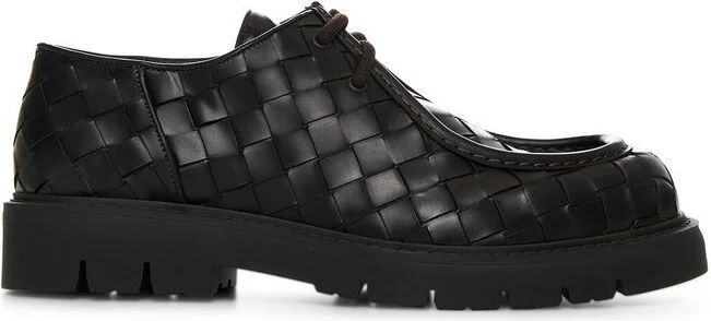 Bottega Veneta Haddock Lace-Up Shoes