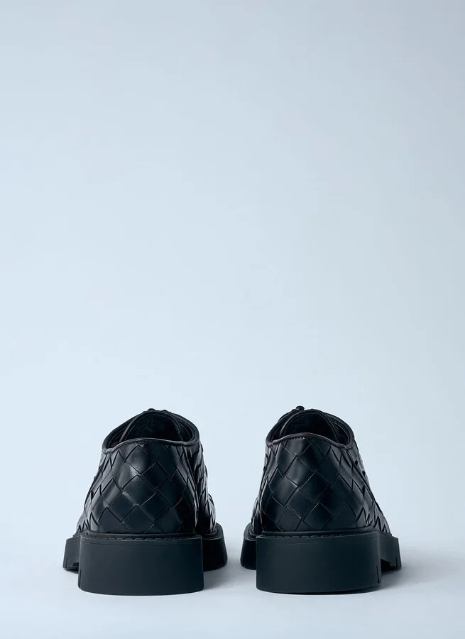 Bottega Veneta Haddock Lace-up Shoes - Man Lace Ups Black Eu - 43 - Image 6