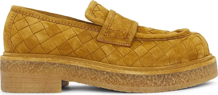 Bottega Veneta Haddock Loafer in Brown