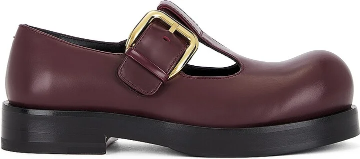 Bottega Veneta Helium Loafer in Burgundy