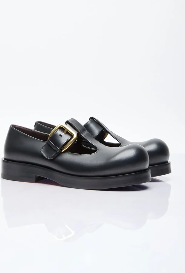 Bottega Veneta Helium Mary-jane Shoes - Woman Flats Black Eu - 40 - Image 3