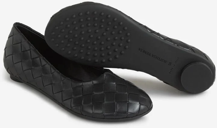 Bottega Veneta Intrecciato Leather Shoes - Image 4