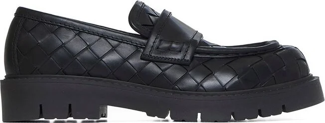 Bottega Veneta Intrecciato Moccasins