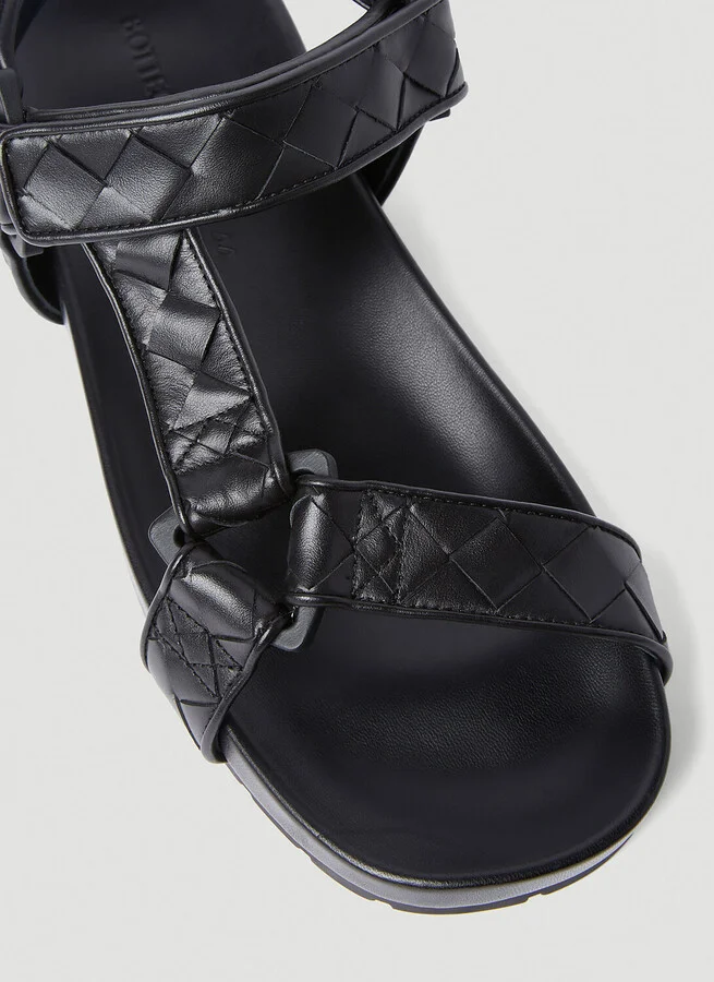 Bottega Veneta Intrecciato Sandals - Man Sandals Black Eu - 43 - Image 2