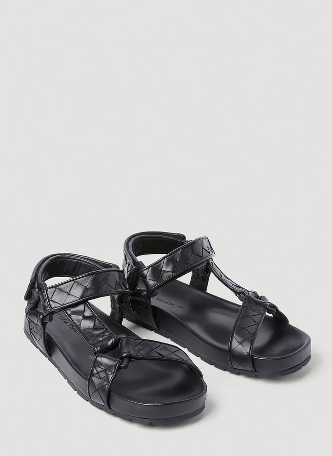 Bottega Veneta Intrecciato Sandals - Man Sandals Black Eu - 43 - Image 3