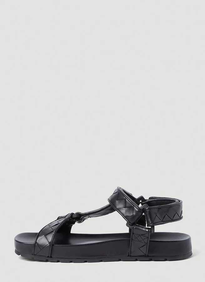 Bottega Veneta Intrecciato Sandals - Man Sandals Black Eu - 43 - Image 4