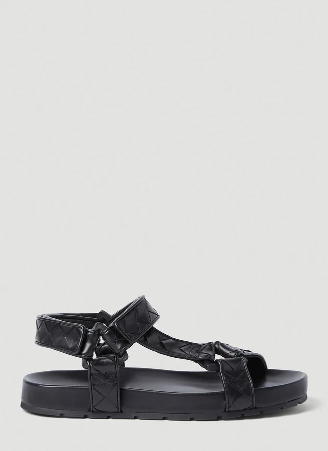 Bottega Veneta Intrecciato Sandals - Man Sandals Black Eu - 43