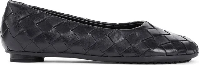 Bottega Veneta Intrecciato Slip-On Ballerina Shoes