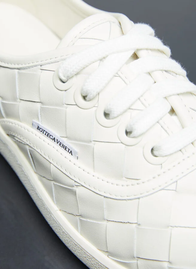 Bottega Veneta Intrecciato Sneakers - Woman Sneakers White Eu - 37 - Image 2