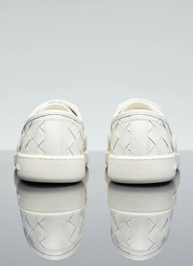 Bottega Veneta Intrecciato Sneakers - Woman Sneakers White Eu - 37 - Image 6