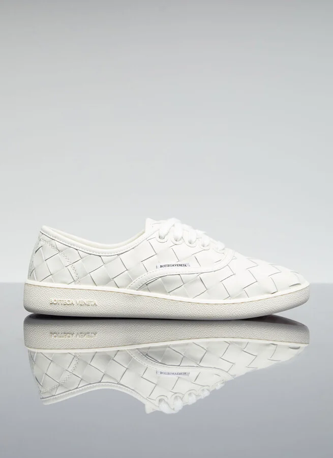 Bottega Veneta Intrecciato Sneakers - Woman Sneakers White Eu - 37