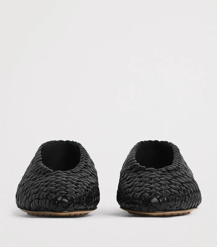 Bottega Veneta Intreccio Leather Sofia Ballet Flats - Image 2