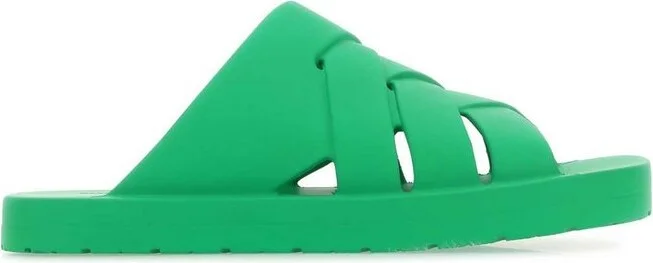 Bottega Veneta Intreccio Slip-On Sandals