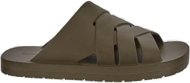 Bottega Veneta Intreccio Slip-On Sandals