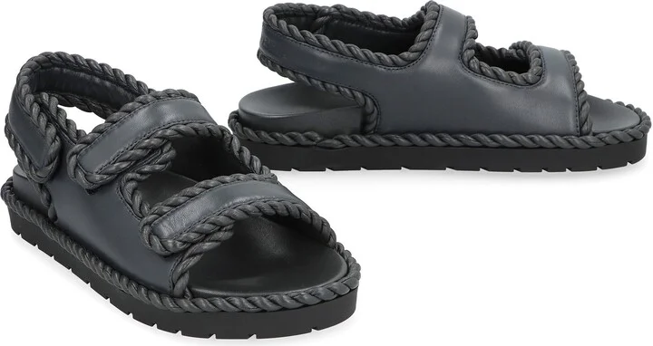Bottega Veneta Jack Flat Sandals - Image 3