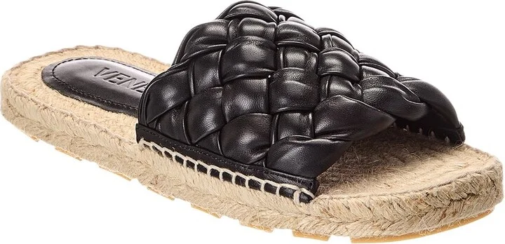 Bottega Veneta Jack Intrecciato Leather Sandal