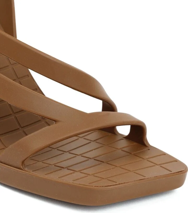Bottega Veneta Jimbo Rubber Slingback Sandals - Image 4