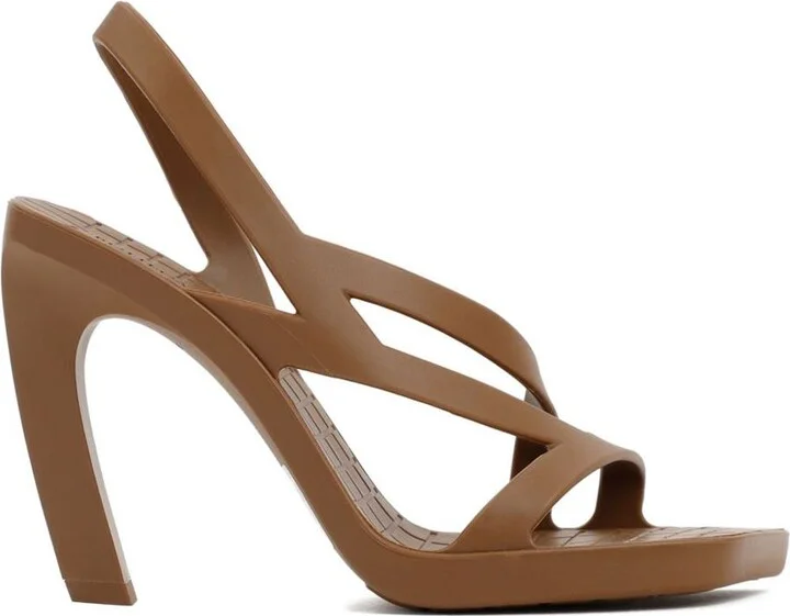 Bottega Veneta Jimbo Rubber Slingback Sandals