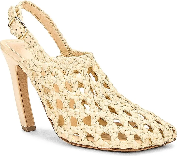 Bottega Veneta Jimbo Slingback Pump in Beige - Image 2