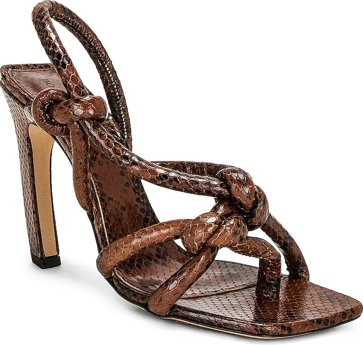 Bottega Veneta Jimbo Slingback Sandal in Brown - Image 2
