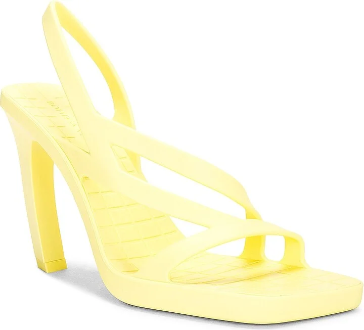 Bottega Veneta Jimbo Slingback Sandal in Yellow - Image 2