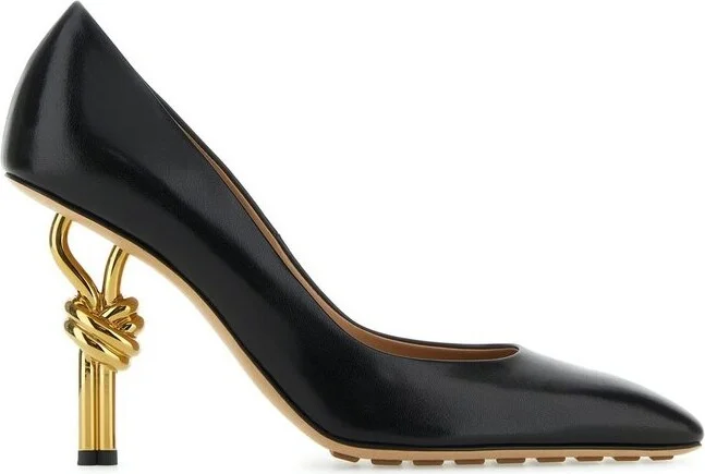 Bottega Veneta Knot Heel Slip-On Pumps