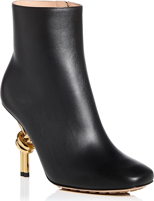 Bottega Veneta Knot High Heel Booties