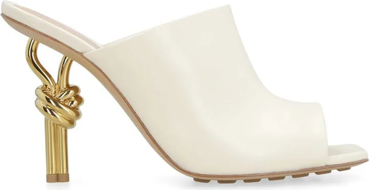 Bottega Veneta Knot Leather Mules