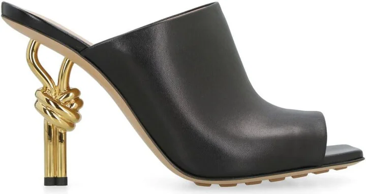 Bottega Veneta Knot Leather Mules