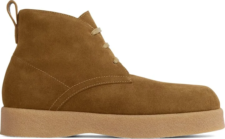 Bottega Veneta Lace-Up Torino Ankle Boots