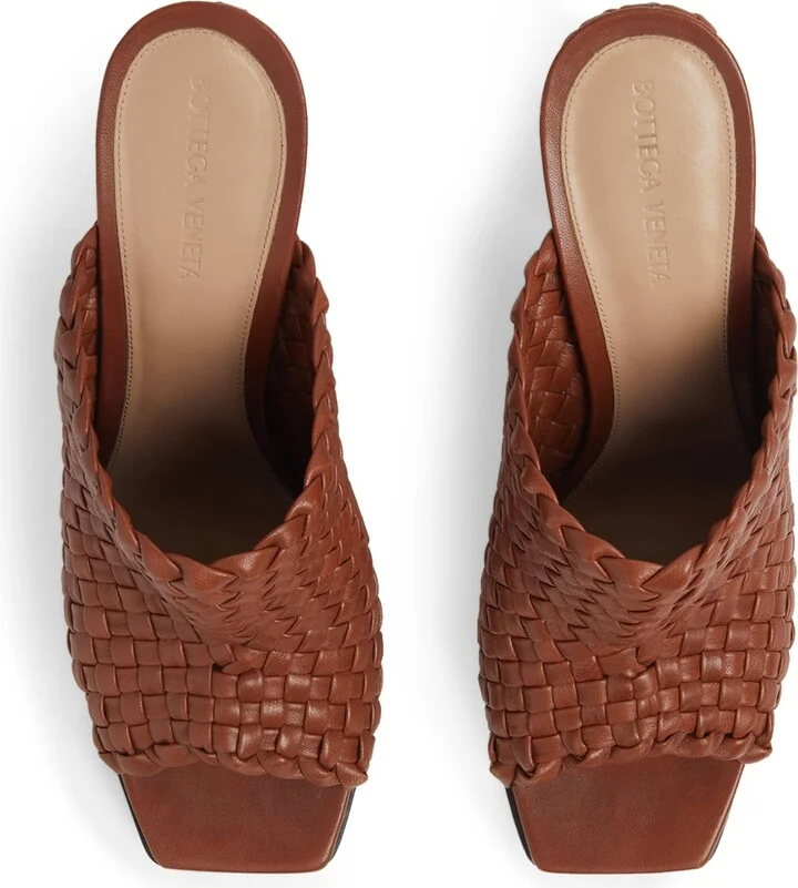 Bottega Veneta Lambskin Canalazzo Mules 100 - Image 3