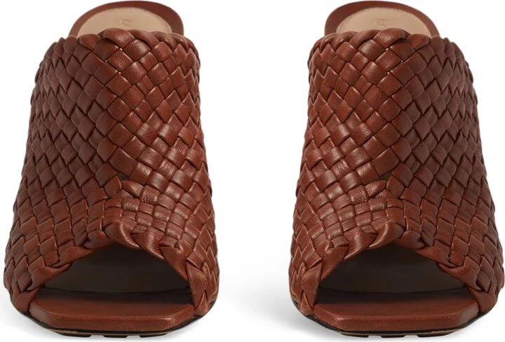 Bottega Veneta Lambskin Canalazzo Mules 100 - Image 4