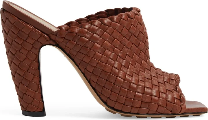 Bottega Veneta Lambskin Canalazzo Mules 100
