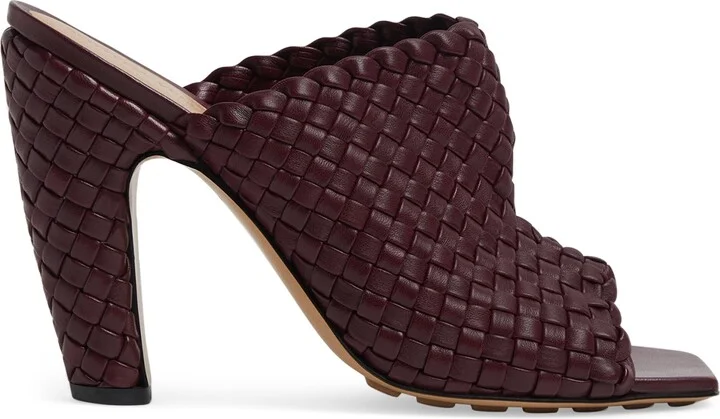 Bottega Veneta Lambskin Canalazzo Mules 100