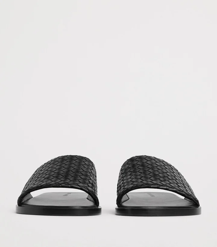 Bottega Veneta Lambskin Elio Mules - Image 3