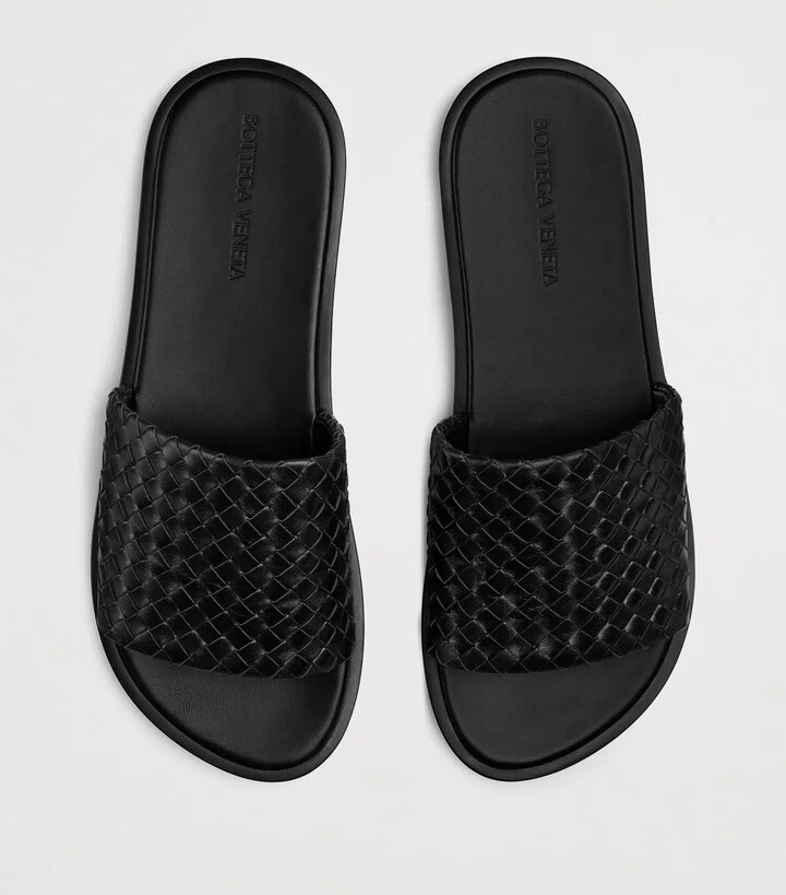 Bottega Veneta Lambskin Elio Mules - Image 5