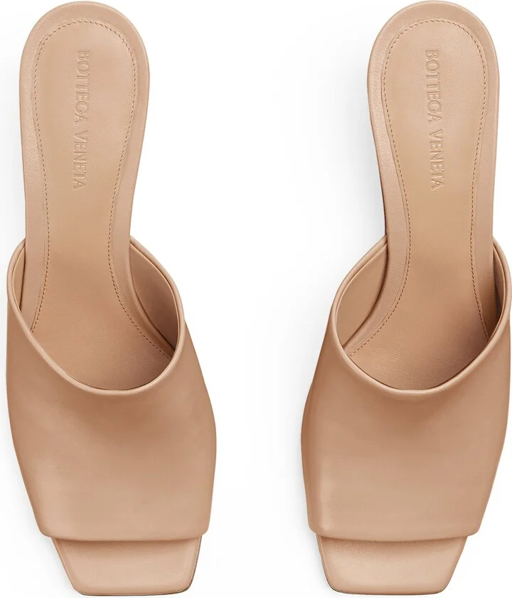 Bottega Veneta Lambskin Knot Mules 45 - Image 3