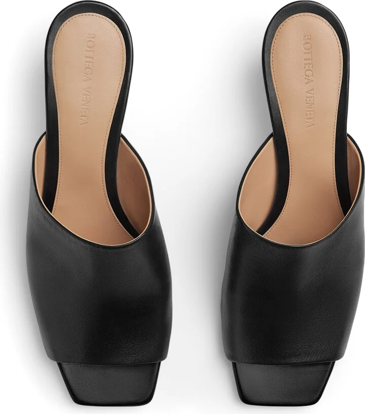 Bottega Veneta Lambskin Knot Mules 45 - Image 3