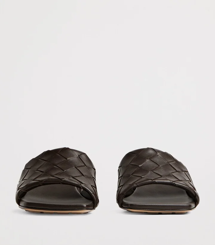 Bottega Veneta Lambskin Parco Heeled Mules 45 - Image 3