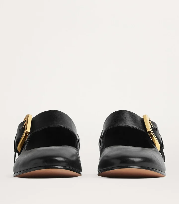 Bottega Veneta Leather Astaire Ballet Flats - Image 5