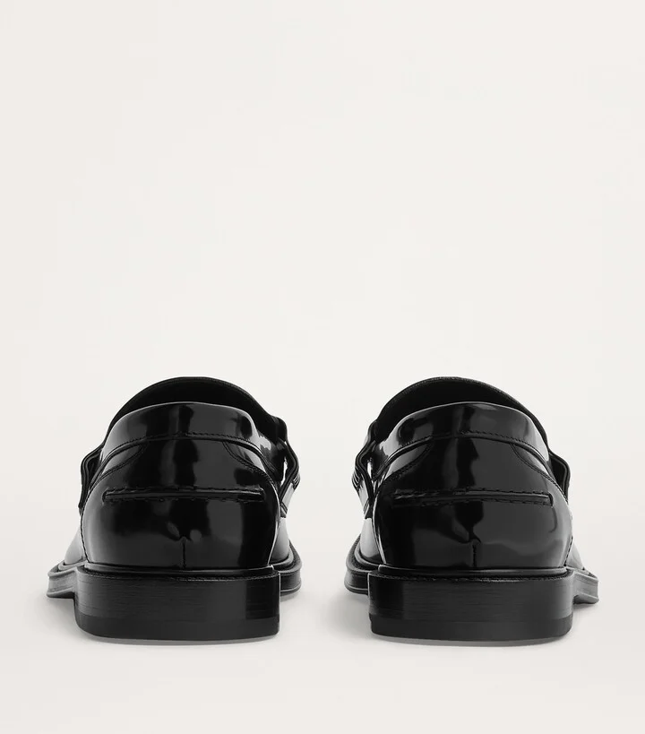 Bottega Veneta Leather Astaire Loafers - Image 3