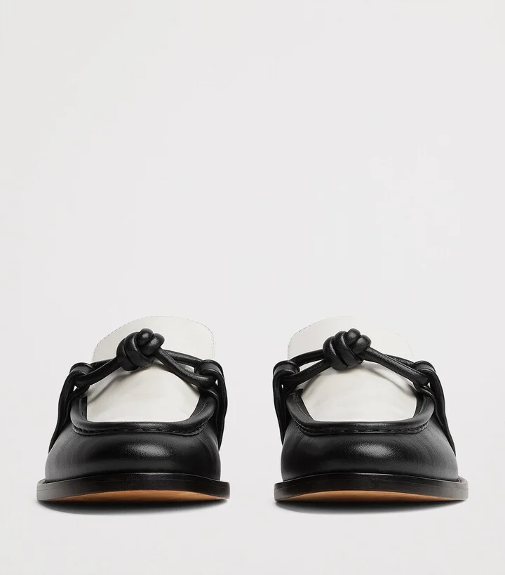 Bottega Veneta Leather Astaire Loafers - Image 2