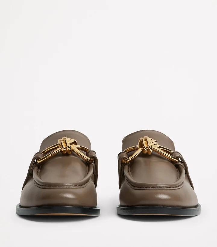 Bottega Veneta Leather Astaire Loafers - Image 2