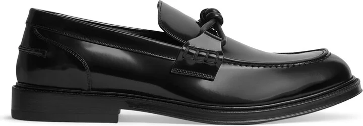 Bottega Veneta Leather Astaire Loafers