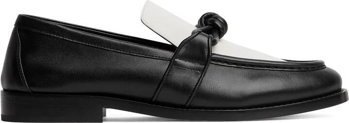 Bottega Veneta Leather Astaire Loafers